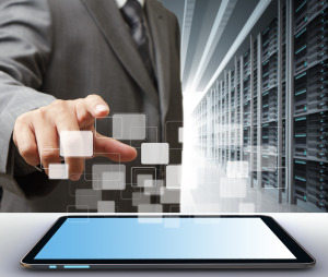 Quantum Datacomm Servers Room iPad